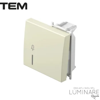 MODUL TIPKA SA INDIKACIJOM I OZNAKOM ZVONO 2M BEŽ SJAJNA