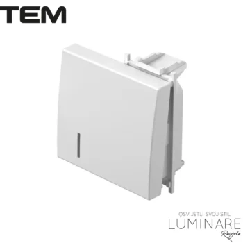 MODUL TIPKA SA INDIKACIJOM 2M BIJELA SJAJNA