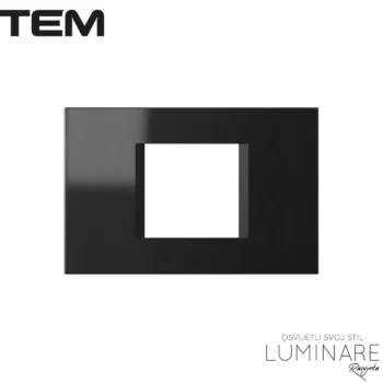 MODUL OKVIR LINE 2(3)M CRNA SJAJNA