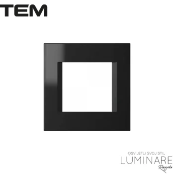 MODUL OKVIR LINE 2M CRNA SJAJNA