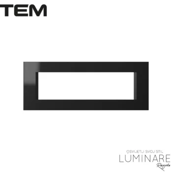 MODUL OKVIR LINE 7M CRNA SJAJNA