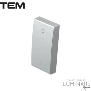 MODUL TIPKA OZNAKA 0-1 1M SREBRNA MAT