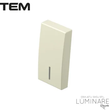 MODUL TIPKA SA INDIKACIJOM 1M BEŽ SJAJNA