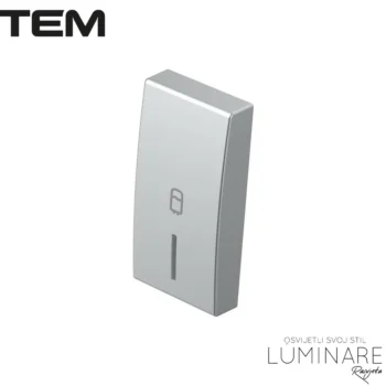 MODUL TIPKA SA INDIKACIJOM I OZNAKOM BOJLER 1M SREBRNA MAT