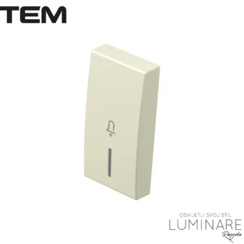 MODUL TIPKA SA INDIKACIJOM I OZNAKOM ZVONO 1M BEŽ SJAJNA