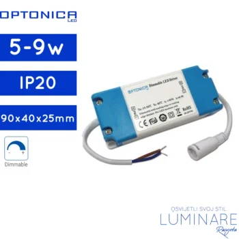 DIMABILNI DRIVER ZA LED PANEL 5-9W OPTONICA