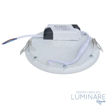 Alternative view of LED PANEL 12W OKRUGLI UGRADBENI