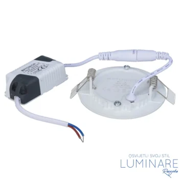 Alternative view of LED PANEL 3W OKRUGLI UGRADBENI