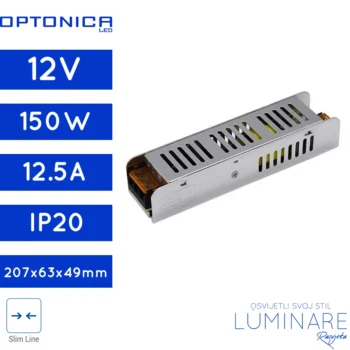 napajanje 150w 12.5a 12v slim series-luminare rasvjeta