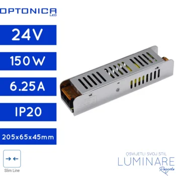 napajanje 150w 6.25a 24v slim series-luminare rasvjeta