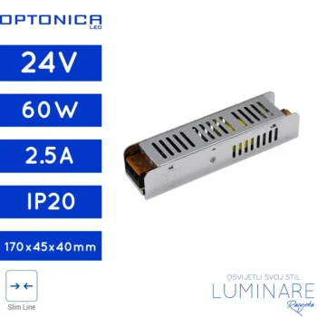 napajanje 60w 2.5a 24v slim series-luminare rasvjeta