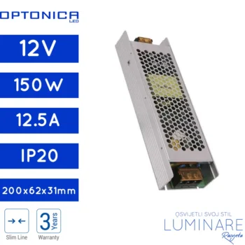 napajanje 150w 12.5a 12v slim premium series-luminare rasvjeta