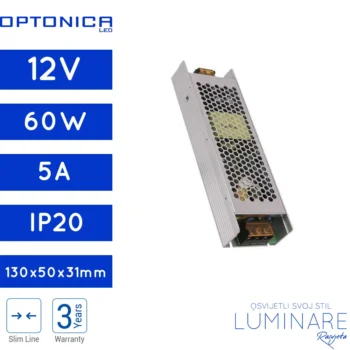 napajanje 60w 5a 12v slim premium series-luminare rasvjeta