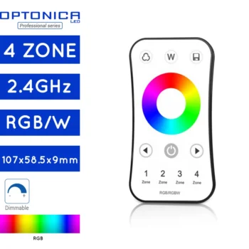 ZONSKI DALJINSKI SA 4 ZONE RGB/W