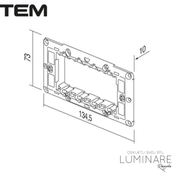 Alternative view of NOSIVI OKVIR 7M S VIJCIMA