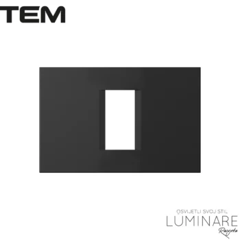 MODUL OKVIR LINE 1(3)M CRNA MAT