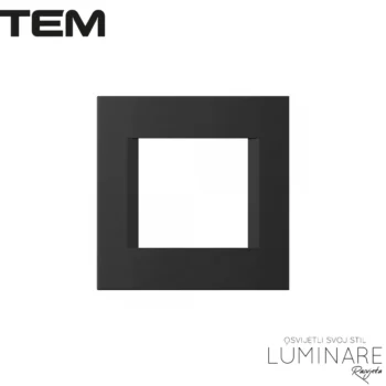 MODUL OKVIR LINE 2M CRNA MAT