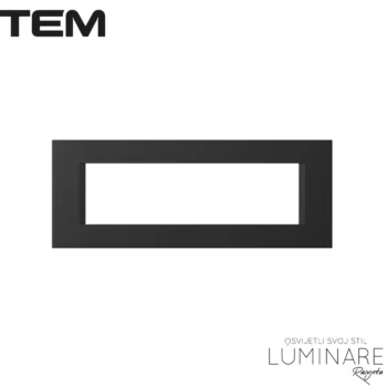 MODUL OKVIR LINE 7M CRNA MAT