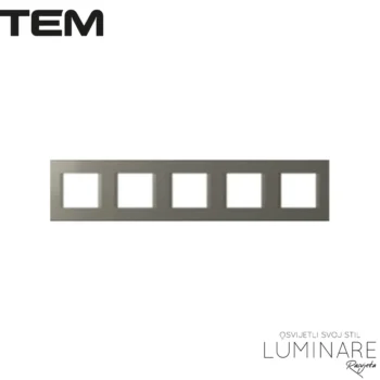 MODUL OKVIR LINE 5X2M TITANIUM MAT