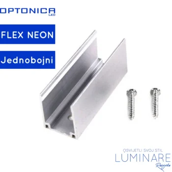 ALUMINIJSKI NOSAČ ZA LED FLEX NEON JEDNOBOJNI