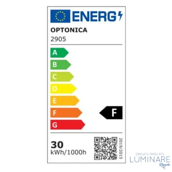 Alternative view of LED PLAFONJERA 30W OKRUGLA CRNA