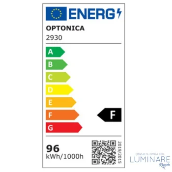 Alternative view of LED PLAFONJERA CCT 2x48W OKRUGLA BIJELA SA DALJINSKIM 500x50mm
