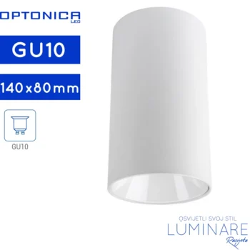 OKRUGLA STROPNA SPOTLIGHT SVJETILJKA GU10 BIJELA