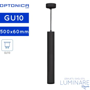 SPOTLIGHT VISILICA GU10 CRNA MAT 500mm