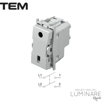 MODUL PREKIDAČ DVOPOLNI BEZ TIPKE 16A