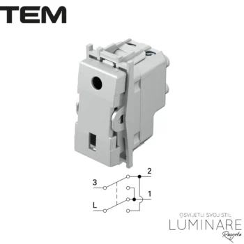 MODUL PREKIDAČ KRIŽNI BEZ TIPKE 16A