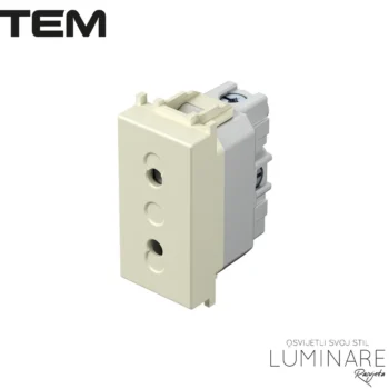 MODUL UTIČNICA EURO 10A BEŽ SJAJNA