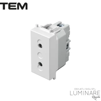 MODUL UTIČNICA EURO 10A BIJELA SJAJNA
