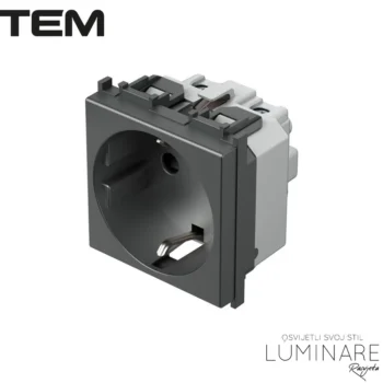 MODUL UTIČNICA ŠUKO 16A ANTRACIT