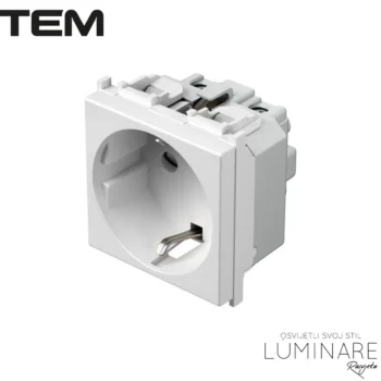 MODUL UTIČNICA ŠUKO 16A BIJELA SJAJNA