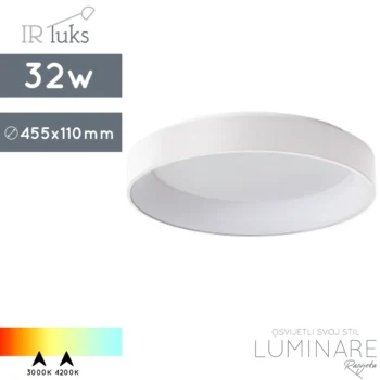 LED PLAFONJERA 32W ROTONDO 2 UFO SANDY WHITE