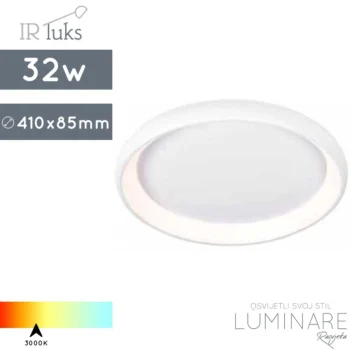 LED PLAFONJERA 32W ROTONDO BORDO SANDY WHITE