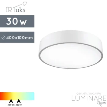 LED PLAFONJERA 30W ROTONDO SEMPLICE