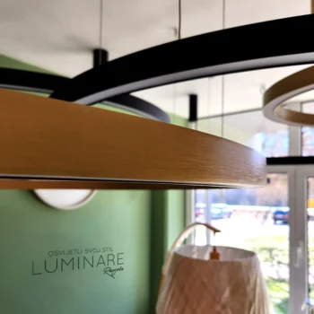 Alternative view of LED VISILICA CERCHIO-P-1180/100 BRUSHED GOLD