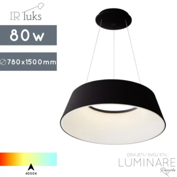 LED VISILICA CONO-P-780/40 SANDY BLACK