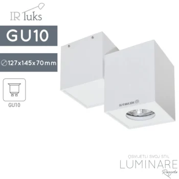 ZAKRETNA SPOTLIGHT SVJETILJKA FARETTO Q1 ALU BIJELA