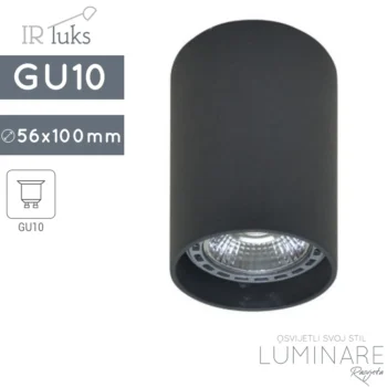 STROPNA SPOTLIGHT SVJETILJKA ROTONDO MINI 100/56 ALU TAMNO SIVA
