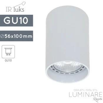 STROPNA SPOTLIGHT SVJETILJKA ROTONDO MINI 100/56 ALU BIJELA
