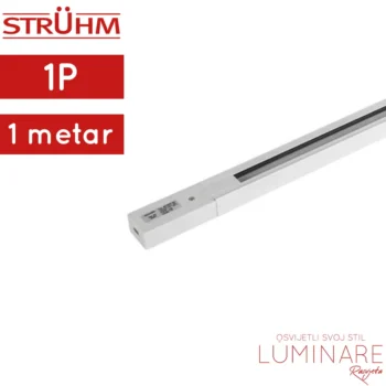 monofazna sina za reflektore-tracna rasvjeta-1metar-bijela-luminare rasvjeta