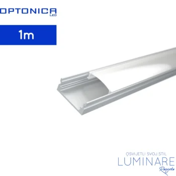 ALU. PROFIL ZA LED TRAKU NADGRADNI 1m