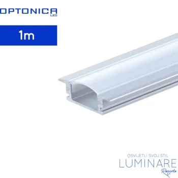 ALU. PROFIL ZA LED TRAKU UGRADBENI 1m