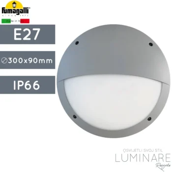 VANJSKA PLAFONJERA LUCIA EL IP66 E27 SIVA