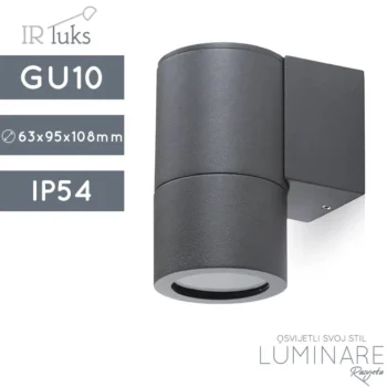 ir-luks-wm001-antracit-gu10-luminare rasvjeta
