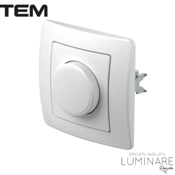 REGULATOR OSVJETLJENJA LED 100W EE19PW EKONOMIK BIJELA SJAJNA