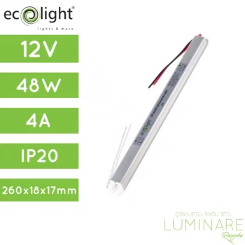 NAPAJANJE 48W 4A 12V IP20 ULTRA SLIM