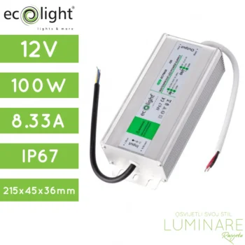 NAPAJANJE 100W 8.33A 12V IP67